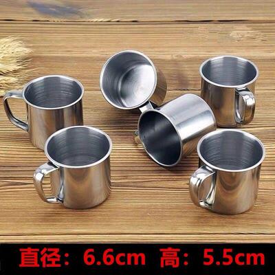 不锈钢水杯幼儿园口杯学生儿童