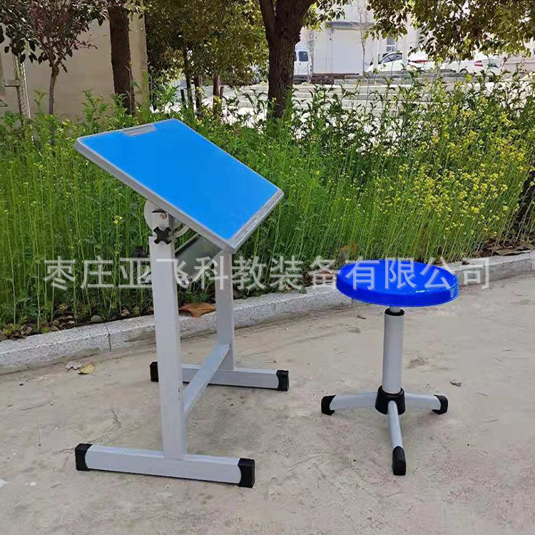美术桌绘图桌绘画桌培训班用桌学生桌学习桌