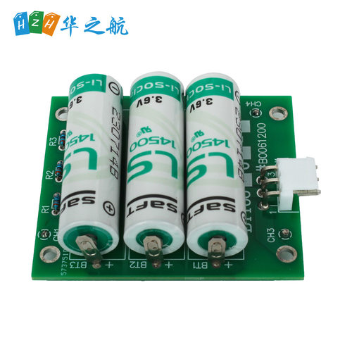 BTT06 3.6V 2Ah 锂电池组 带 PCB 适用于 MSR MSP-3 和ABS 传感器