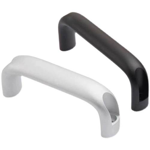 1210-116/132/164/196-BK/RD/SR 铝合金外装型拉手 椭圆形把手