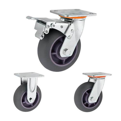 中型脚轮J-CPF01-D100-125-UH J-CPG01/02-D100-D125-UH/RC固定型