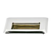 A拉94 M内装 10A9.5 XAD07 A138 GGKQ 型C型孔不锈钢4暗式 手