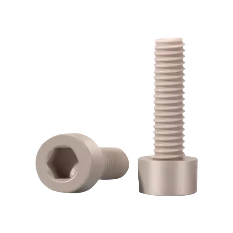 内六角圆柱头树脂螺丝PPSB3/4/5/6/8-6-L6/8/10/12/20/25/30 PPS