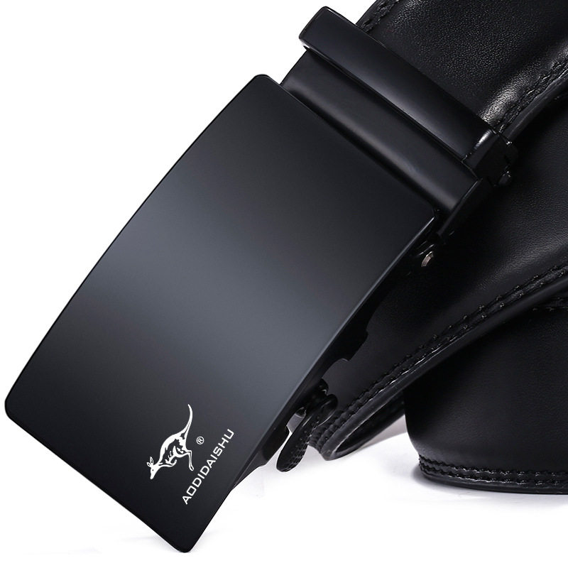 澳帝袋鼠皮带 男士真皮韩版潮百搭牛皮腰带招淘宝拼多多微信