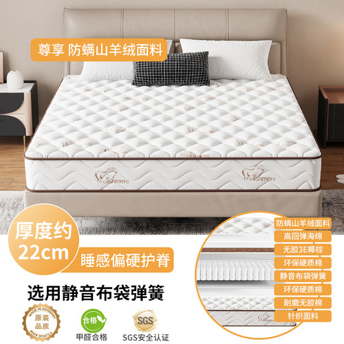 德国技术席梦思床垫家用卧室弹簧