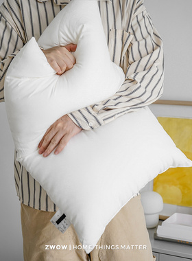 造卧zwow【云朵枕】柔软糯慢回弹沉睡助睡眠枕芯中低枕头一对单只