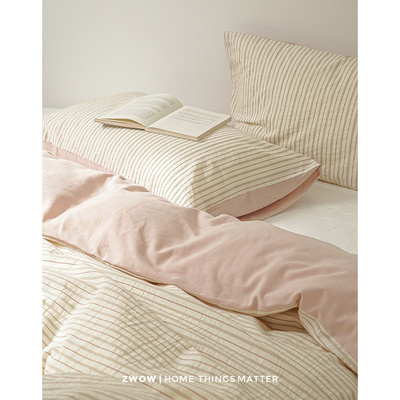 提花四件套全棉原创立体