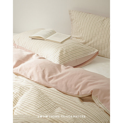 提花四件套全棉原创立体