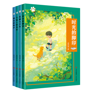 时光的脚印 陀螺与少年 大地上的风景 嘹亮的歌声 高洪波 附赠阅读手册fb 青岛出版社