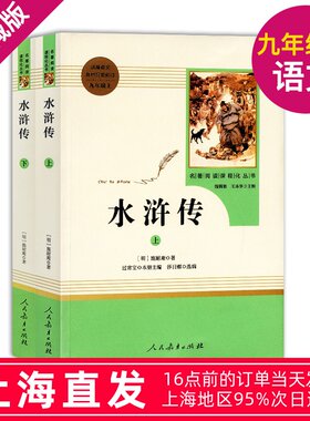 水浒传原著上下全二册完整版