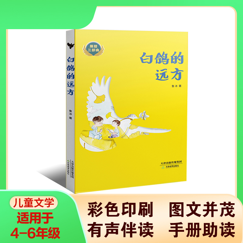 白鸽的远方fb鲁冰 著 天津教育出版社 长篇童话
