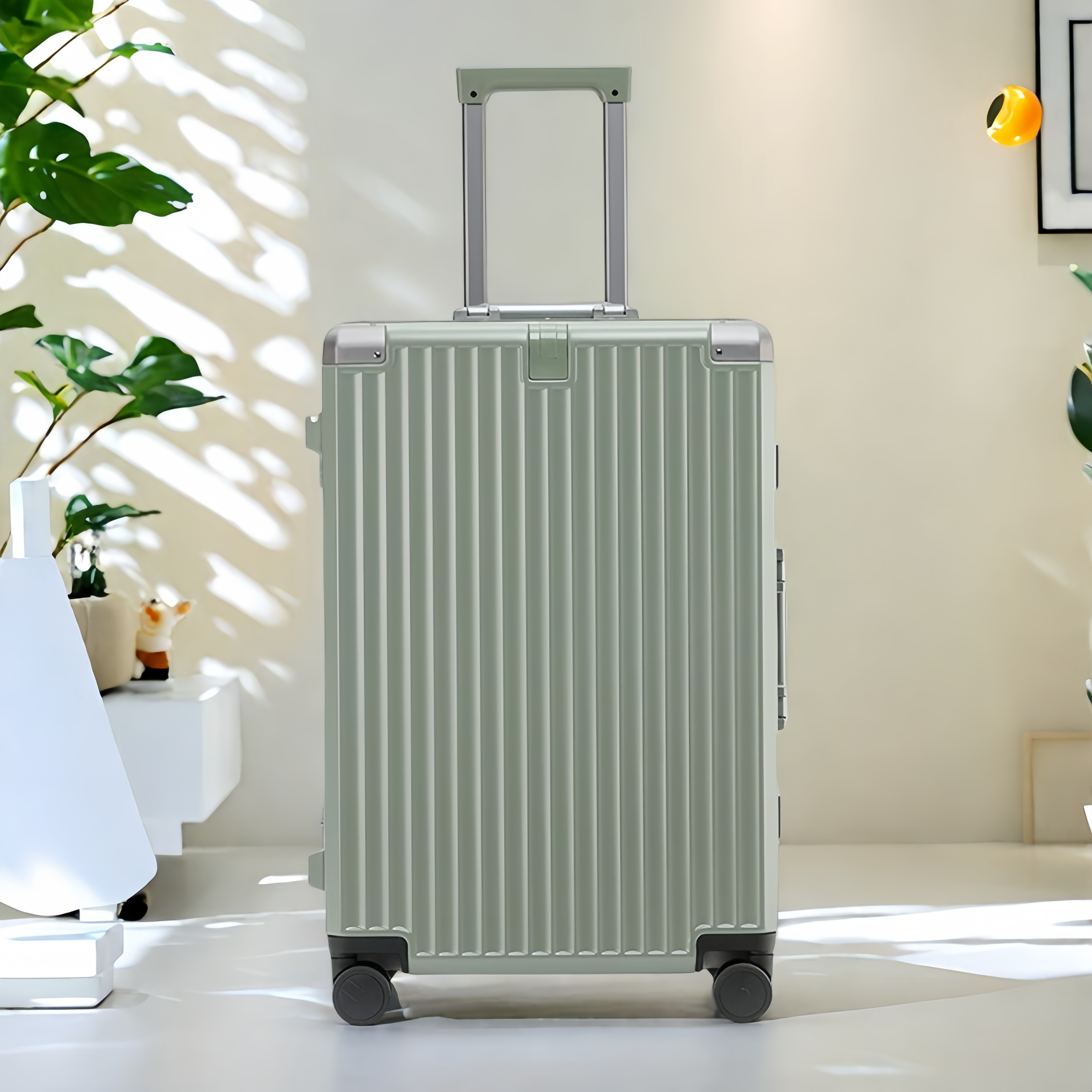 铝框行李箱男大容量拉杆箱pc密码箱22寸女高颜值旅行箱20寸登机箱