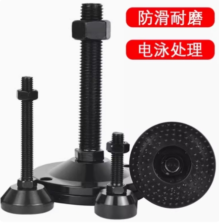 电泳黑E-WAD81-D60/D80/D100/D120-M16/M20/M24/M30重载防滑脚杯