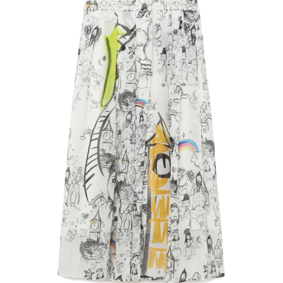 TsumoriChisato印花及地裙