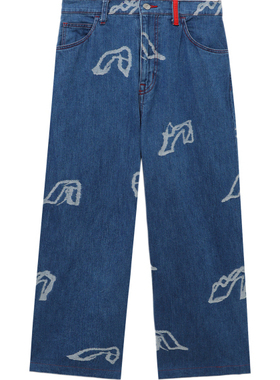 Tsumori Chisato EMBROIDERED JEANS