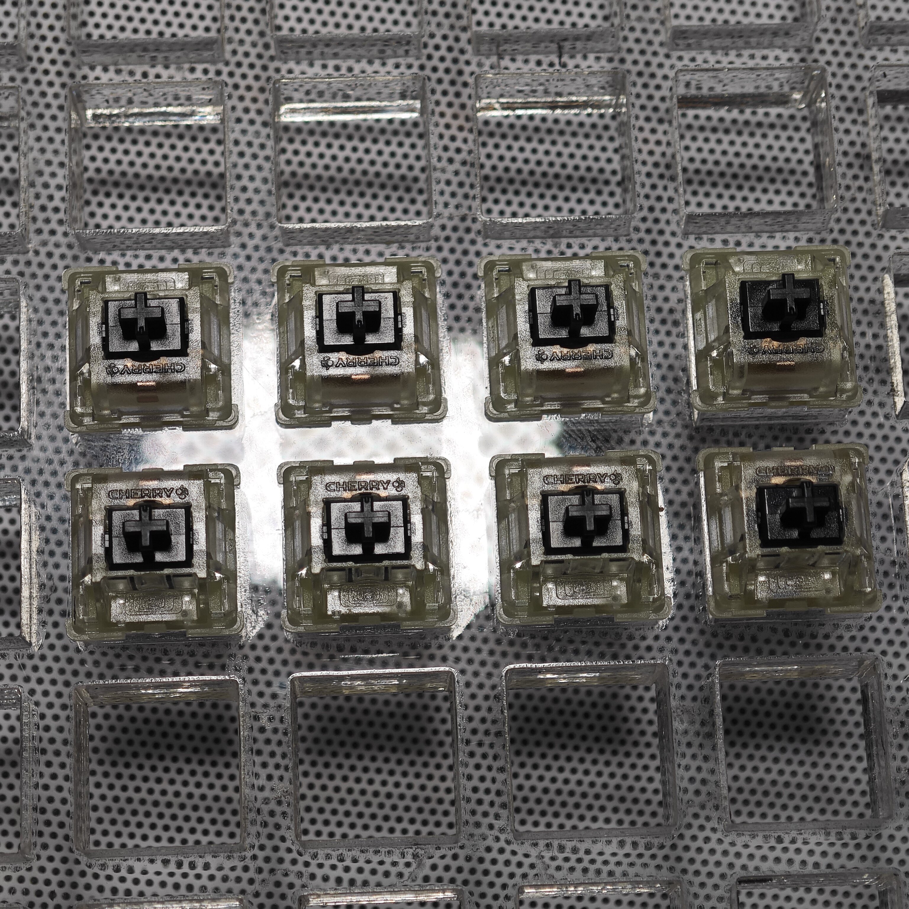 全新CHERRY樱桃MX RGB BLACK五脚黑轴德国原厂MX1A-11NB客制化DIY