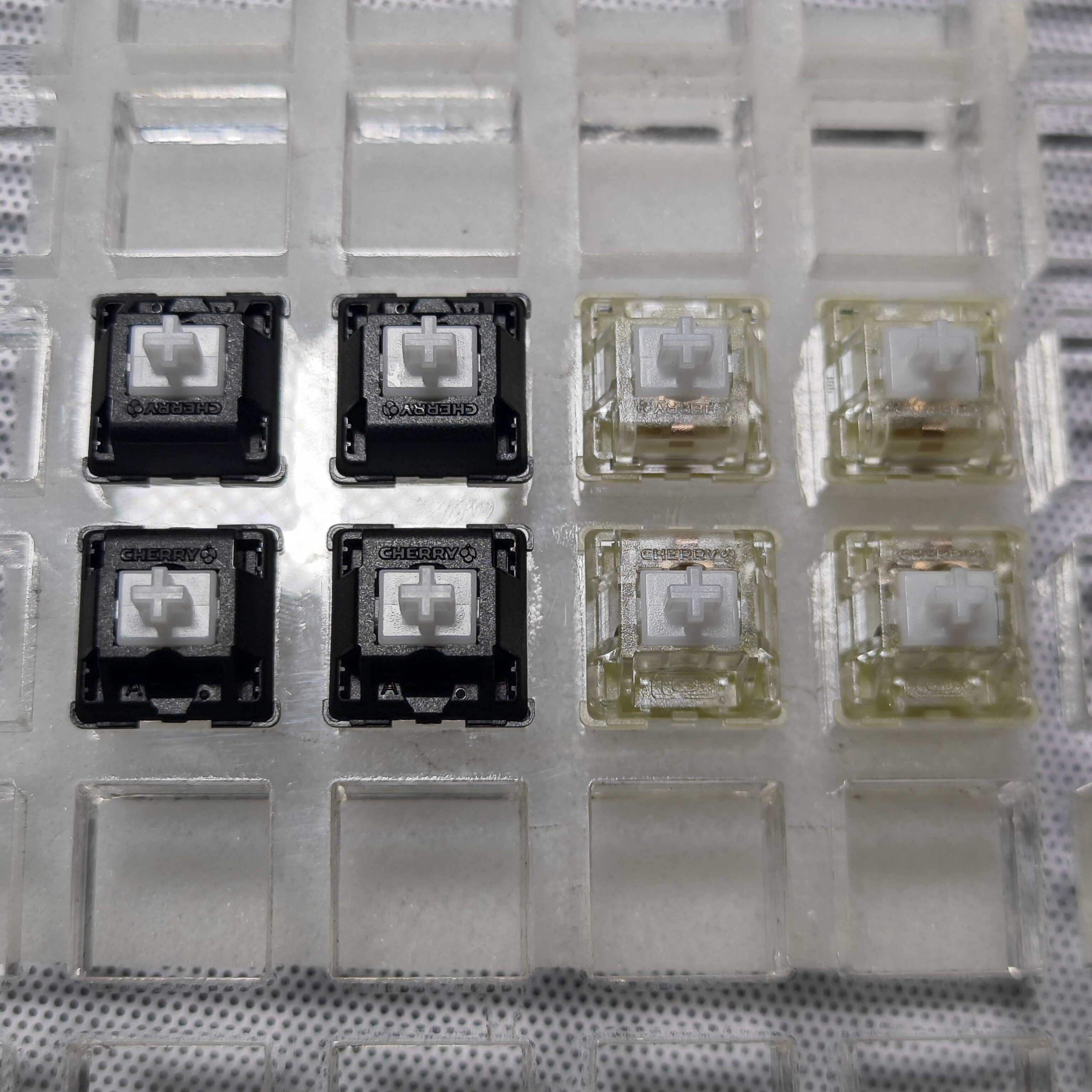全新CHERRY樱桃玉轴MX ERGO CLEAR RGB德国原厂客制化DIY大段落轴