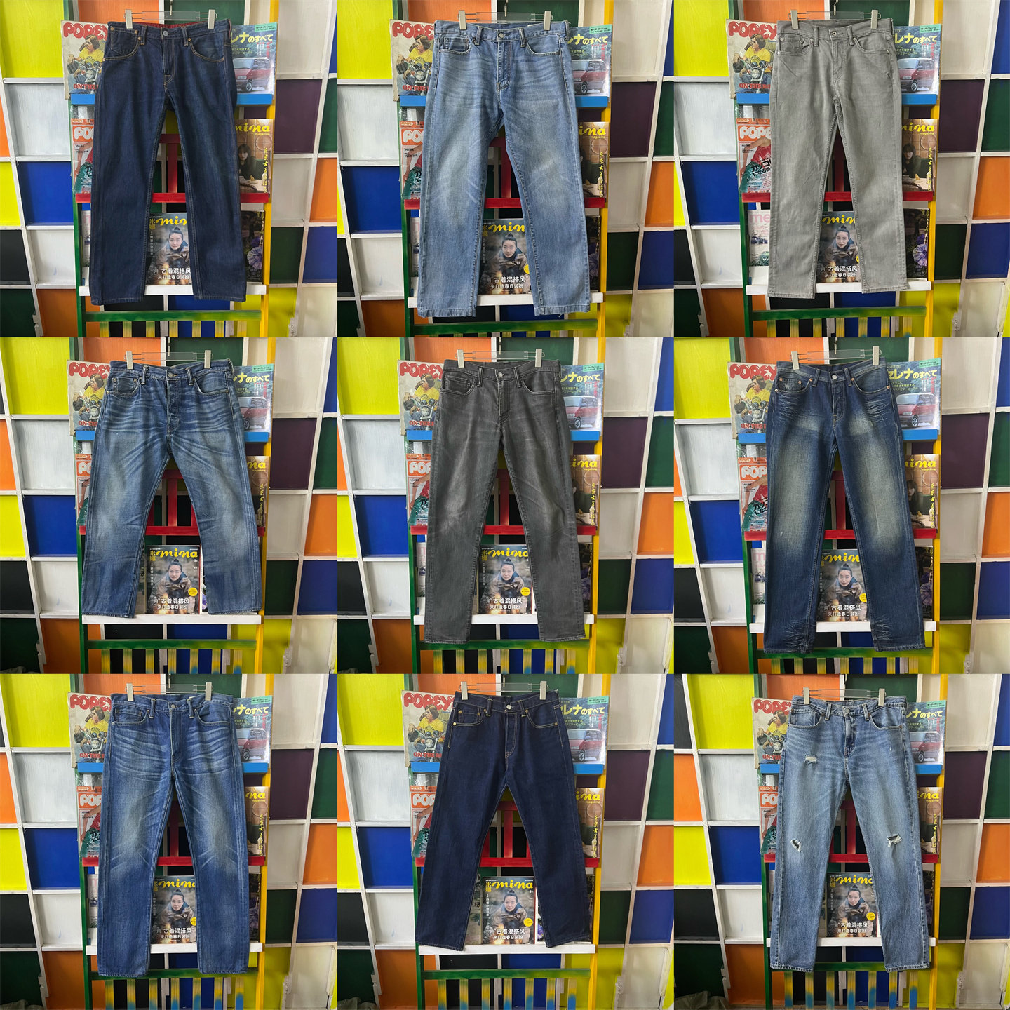 NZ6vintage古着牛仔裤品牌美式工装街头长裤水洗阿美咔叽S男女lvc,男装,牛仔裤,淘宝优惠券,粉丝福利购,淘宝优惠卷