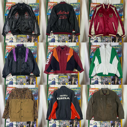 vintage古着外套港风运动复古阿美咔叽男女老爹哈灵顿夹克JK22