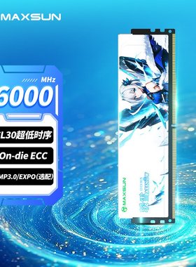 铭瑄D5 16G 32G 16Gx2 6000内存条DDR5台式机海力士颗粒A-die瑷雪