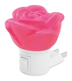 红色小夜灯尖泡玉瓶玫瑰花球LED壁灯婚庆入伙长明守岁招财红灯笼