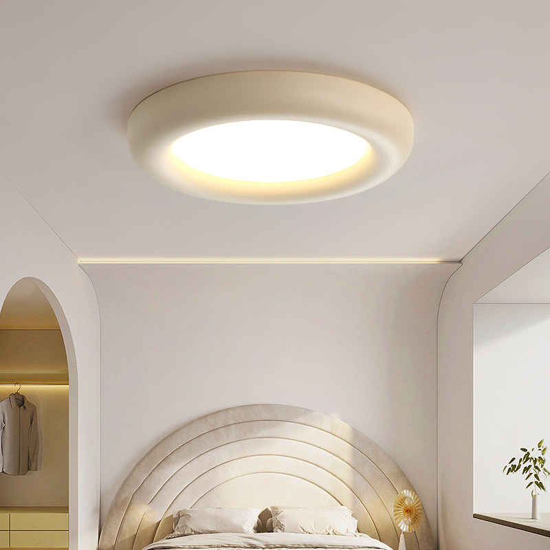 中古奶油风主卧室灯吸顶灯现代简约儿童房间书房中山灯具2026新款,家装灯饰光源,餐厅/卧室/书房吸顶灯,淘宝优惠券,粉丝福利购,淘宝优惠卷