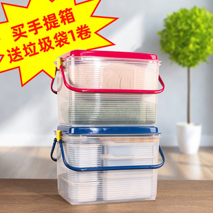透明收纳箱整理箱塑料储物箱子全透衣服玩具超大容量收纳盒 开学季