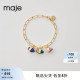 气质黄铜金色吊坠手链MFABI00864 Outlet2023春秋新款 时尚 Maje