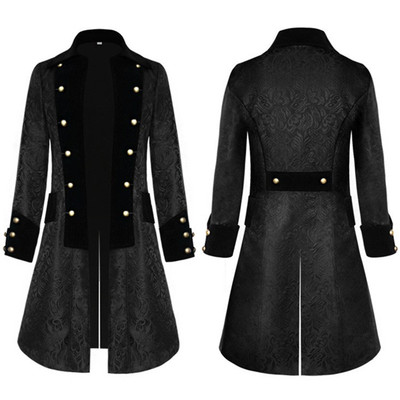 中世纪提花复古男女宫廷礼服绅士