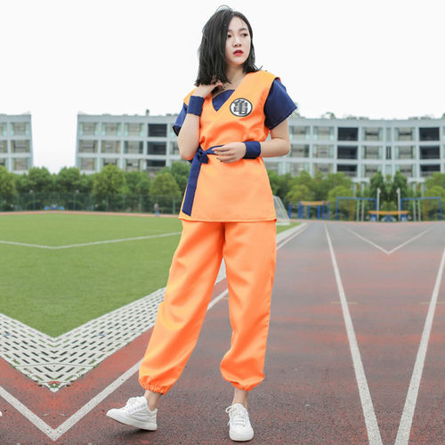 万圣节七龙珠cosplay悟空服装