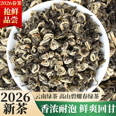 2026云南碧螺春香浓耐泡绿茶500g
