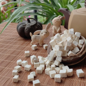 卡贝农食用茯苓块50克正品 精选小方块易泡煮袋装