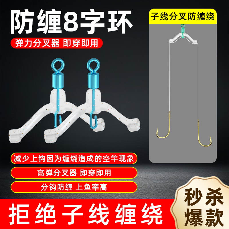新型防缠绕卸力子线夹弹簧卸力