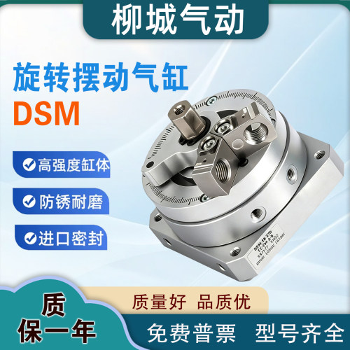 摆动气缸DSM-12-16-25-32-40-270-P-A-CC-FW-A-B现货秒发叶片旋转