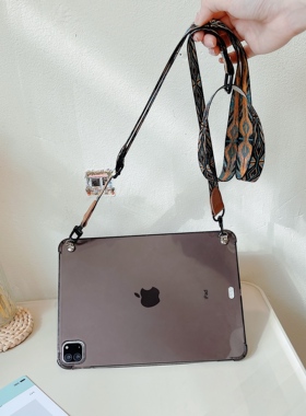 复古风斜挎肩带ipadmini7保护套平板壳适用于ipadair6时尚挂绳8代10.2寸第10代ipadpro112025款防摔Air11软套