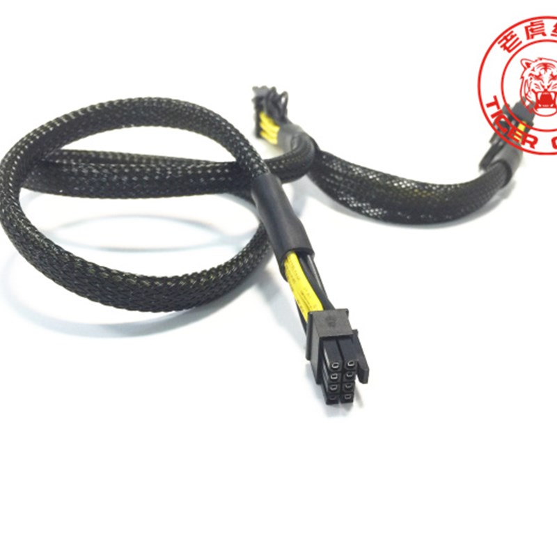 华三H3C R4900 G2 G3服务器显卡供电线 小8P转双8p电源线RTX6000 - 实物图