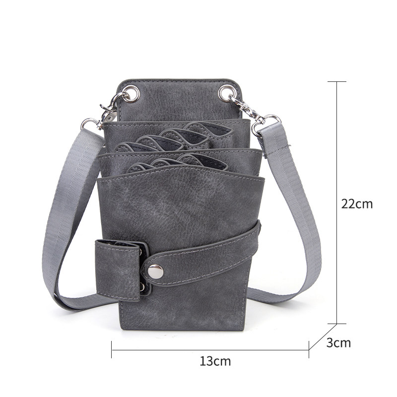 发型师新款剪刀包美发工具包理发师斜挎潮流复古实用网红宠物造型