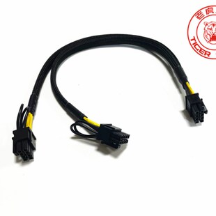 超微4028PRT服务器7048专用8P转双8pin显卡供电线3060 3090 A30