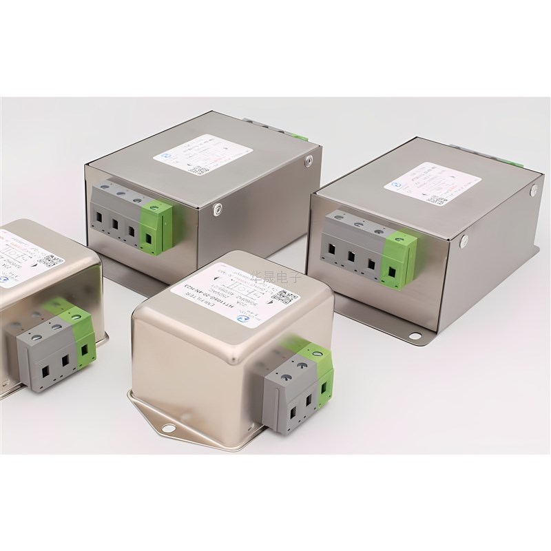 惠博顿电源滤波器HT2450-10-L8-H1 4N-H4G 6A单向EMI抗干扰 220V图片