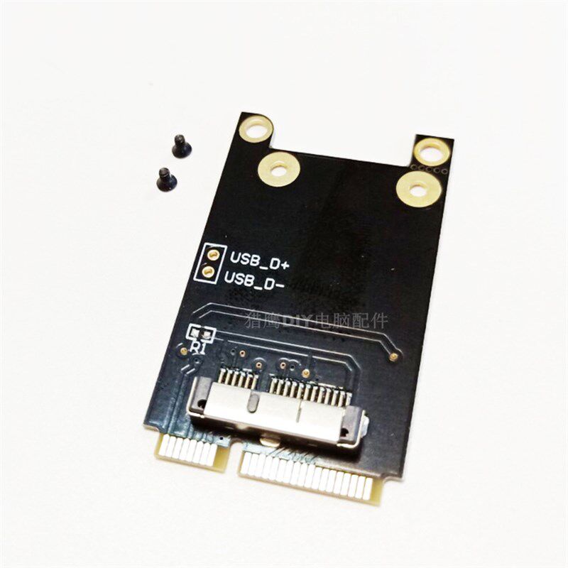 无线网卡BCM94360CD BCM94331CSAX转mini PCI-E转接卡Mac pro带线