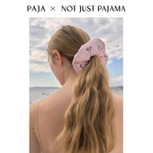 PAJA夏日串珠系列 22姆米真丝手工钉珠柔滑发圈