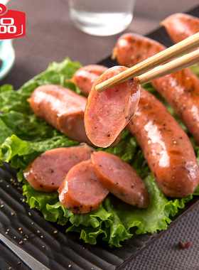 【众品美食】脆皮烤肠500g/脆脆烤肠700g整箱发专属链接-ghs