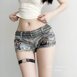 日系JK性感大腿环PU皮质绑腿带虚拟主播网红同款腿环装饰饰品配饰