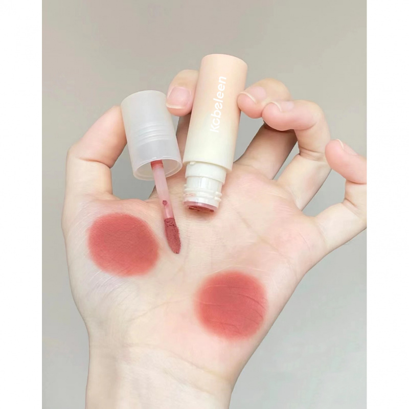 kobeleen甜吻奶泥唇釉丝绒哑光唇