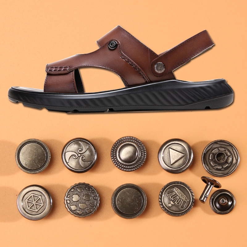 金属双面铆钉子扣子皮带凉鞋配件固定暗扣钉扣衣服包包鞋子钮扣