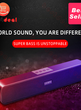Portable Bluetooth Computer Speakers laptop Stereo Soundbar