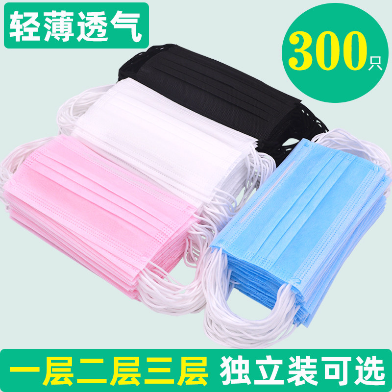 轻薄透气无纺布口罩装饰图片