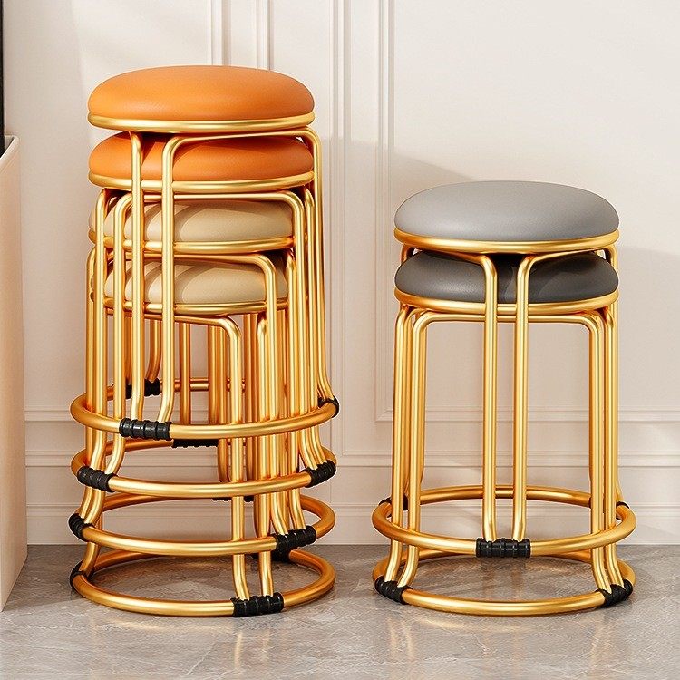 圆凳子家用现代简约餐桌高板凳塑料可叠放椅子轻奢餐椅备用小圆凳,自行车/骑行装备/零配件,水壶架,淘宝优惠券,粉丝福利购,淘宝优惠卷