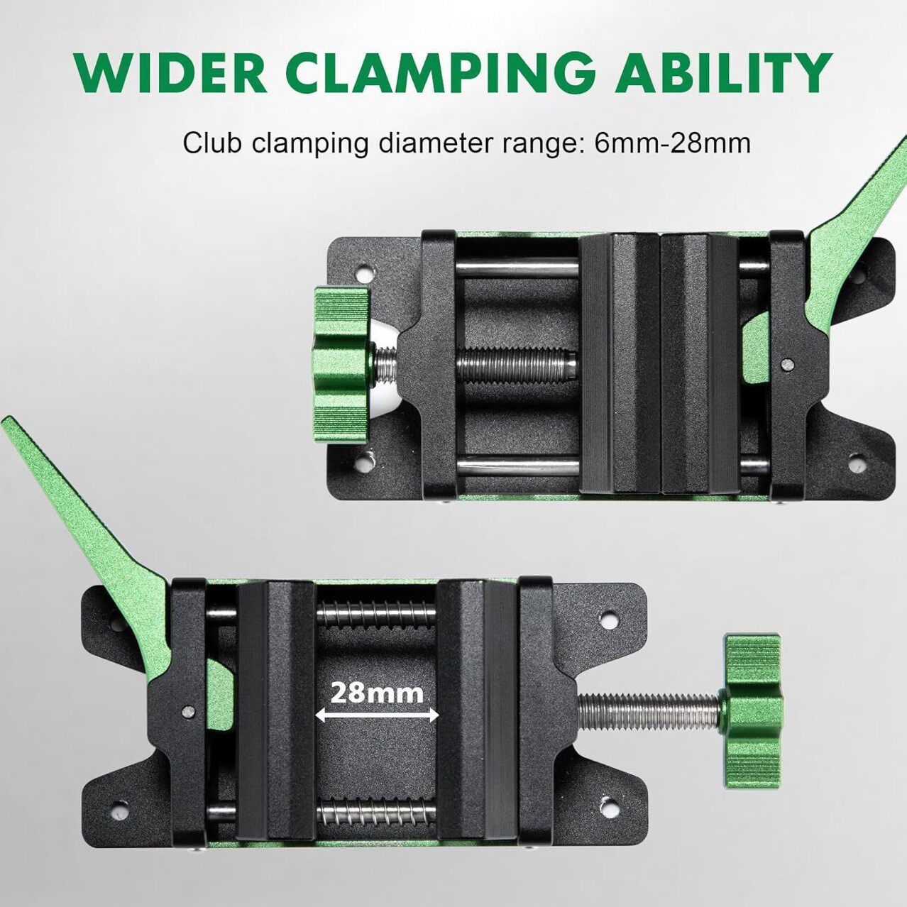 新品铝制高尔夫球杆虎钳家用虎钳高尔夫球握把拆卸工具