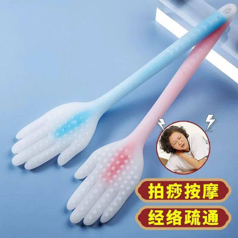 拍痧板手掌经络拍养生捶背拍腿拍打腿部敲背肩颈拍打棒板硅胶